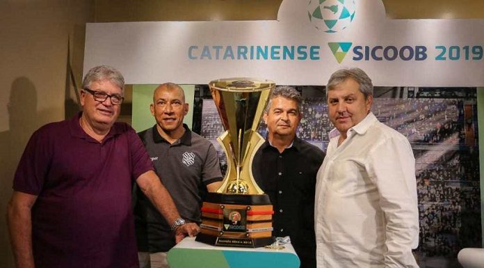 Os quatro técnicos semifinalistas do Catarinão 2019 - Foto José Somensi/FCF