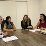 As vereadoras Méri Hang (PSD), Alini Castro (MDB), Cristina de Souza (PRB) e Sandra Martins (PSDB) trabalham para que a câmara tenha uma política institucional de enfrentamento à violência contra a mulher - Foto: CMSJ/Divulgação