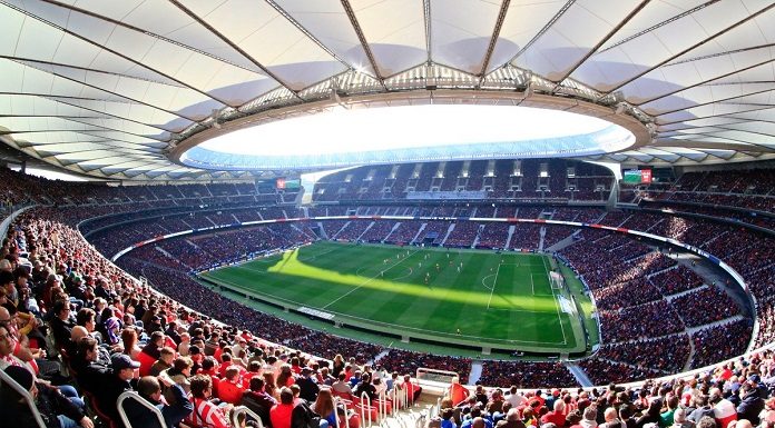 Final entre Tottenham e Liverpool será no estádio do Atlético de Madrid - Foto: Wanda Metropolitano/Divulgaçõa/CSC