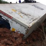 caminhoneiro morreu em ponte alta nesse feriadão de corpus christi 2019 - foto prf-sc