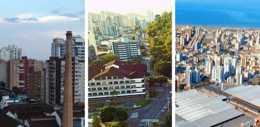 joinville blumenau e são josé