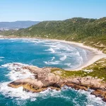 Praia da Galheta, em Florianópolis