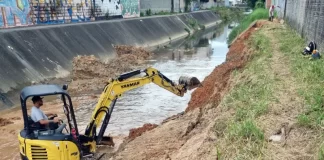 Trabalho em rio de São José é perdido e força reinício