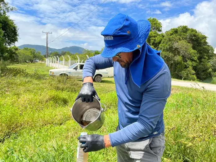 Água de canais de drenagem em Florianópolis é testada em busca de poluidores