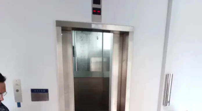 Queda de elevador na Rua Dib Mussi