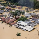 Enchentes em SC em novembro de 2023