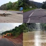 Rodovias federais em SC tiveram mais de 100 estragos em 5 dias