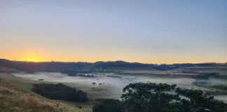 Serra catarinense tem as primeiras grandes geadas do ano