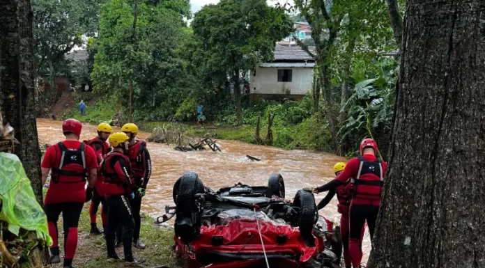 Homem morreu em Seara ao ter carro arrastado para dentro de rio