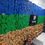 Quase 2 mil quilos de maconha prensada foram flagrados estocados em casa em Forquilhas