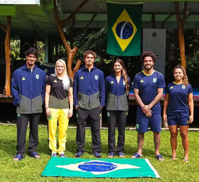 Com Tainá Hinckel, Brasil tem seis surfistas nas oitavas de final do Surfe olímpico